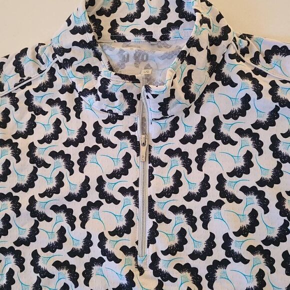 Nivo Womens Long Sleeve Mock Neck Sun Protection Golf Top Large - Picture 6 of 12